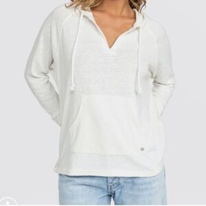 White long sleeve beach hoodie!